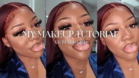 MAKEUP TUTORIAL | UK BLACK GIRL VERSION 🇬🇧 