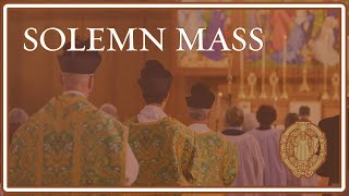 Sunday after the Ascension  Solemn Mass