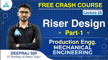 FREE CRASH COURSE | Lecture 25 | Riser Design (Part-1) | Production Engineering | ME