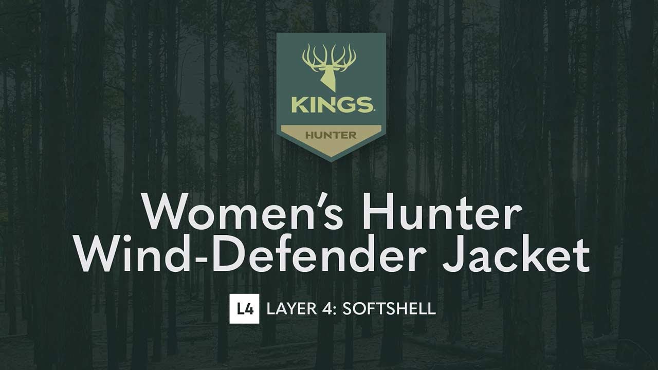 Women's Hunter Wind-Defender Jacket | King's Camo – Kings Camo