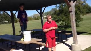 Me. Bennett's Ice Bucket Challenge