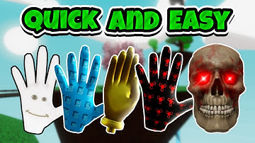 How To EASILY MASTER EVERY Glove in Slap Battles
