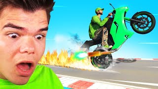 New *TOP SPEED RECORD* BIKE DLC In GTA 5! (Insane)