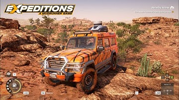 Expeditions A MudRunner Game Gameplay Walkthrough Off-Road Gameplay Part 1