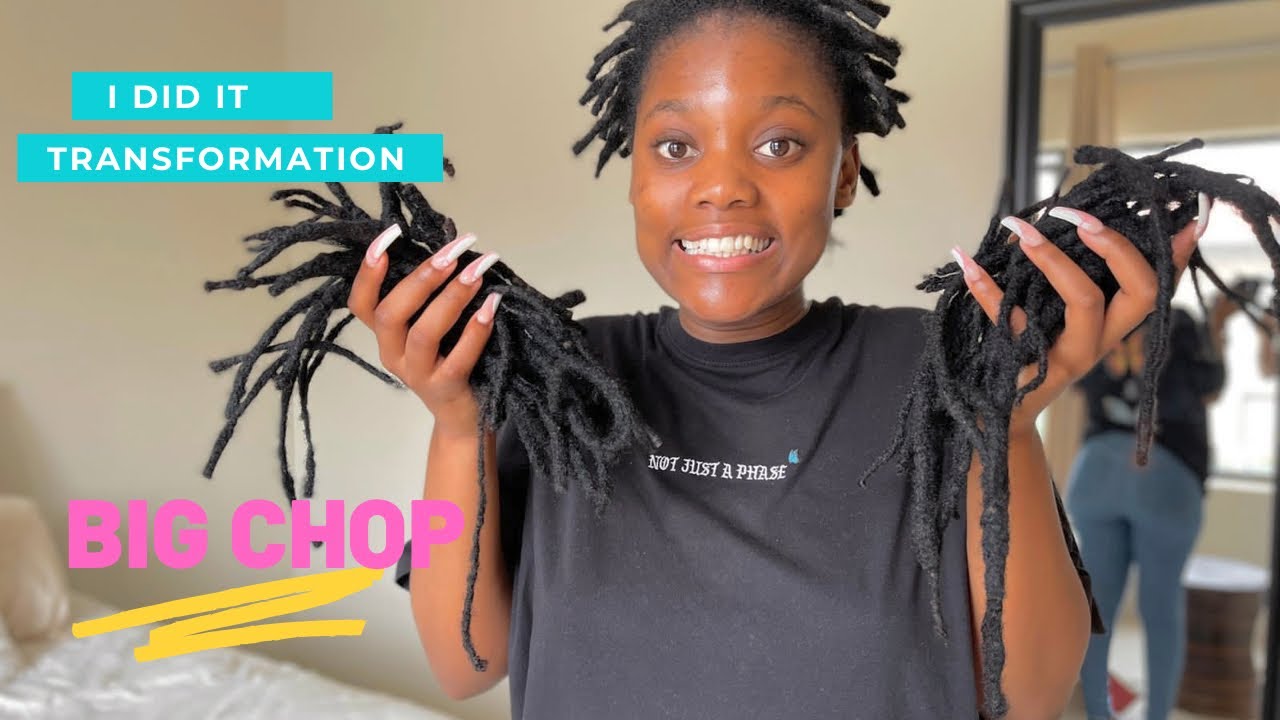 BIG CHOP I CUT MY DREADLOCKS | TRANSFORMATION