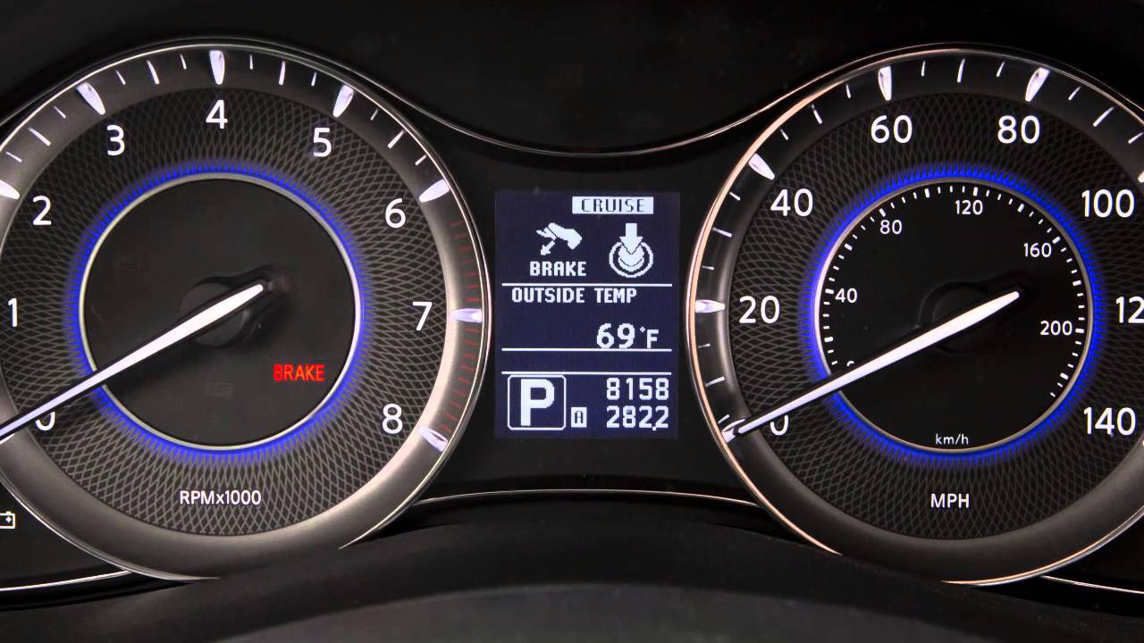 2016 Infiniti QX80 Parking Brake and Indicator YouTube