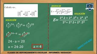 potenciación ejemplo N°03 y N°04   #matematicadesdecero #educacion #matematica #aritmetica #algebra 