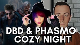KILLER GAMES → CURSED INSANITY 😭👻 | DBD Killer + Phasmophobia Chaos | Live VOD @ShanaLeigh