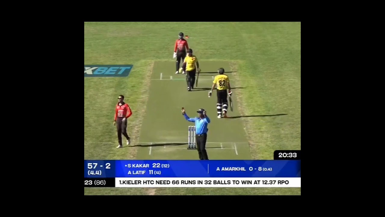 ECS T10 Germany 2025 KHTC Lovely shot 6 runs