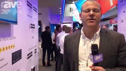 ISE 2018 Kramer Talks Switchers Introduces VS 1616DN EM Multi Format Modular Matrix Switcher
