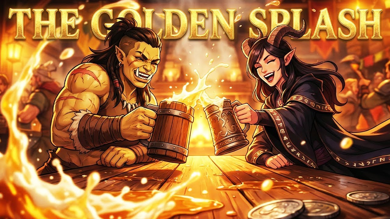 The Golden Splash | Tavern Music for RPG & DnD | Medieval Folk