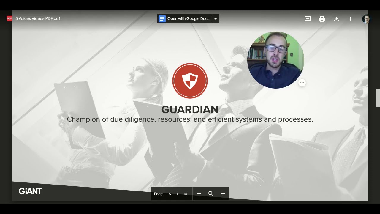Guardian Voice Description