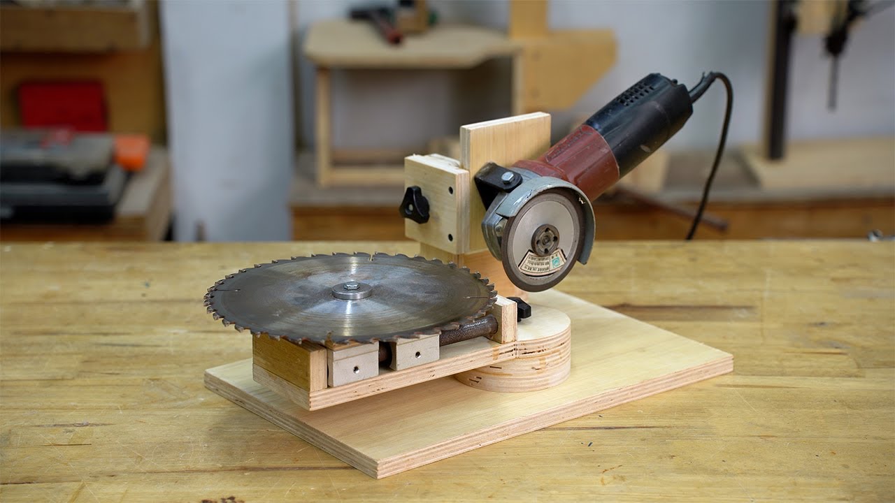 Sharpen Your Saw Blades LIKE A PRO With This DIY JIG! - YouTube