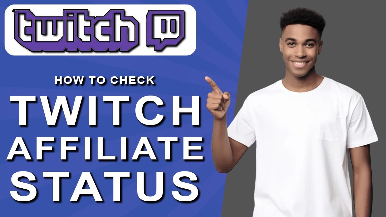 How to check twitch affiliate status (2024)