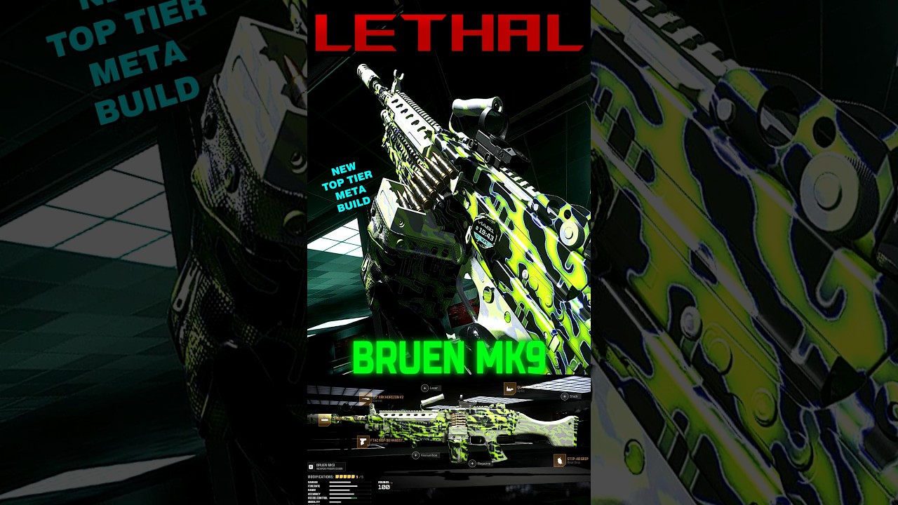 This *BRUEN MK9* Build is LETHAL in WARZONE 💥 | Best Class Setup | META | MW3 | COD 