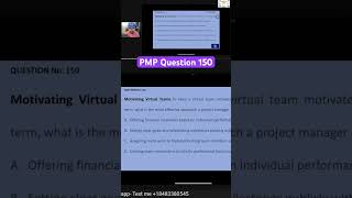 PMP Question 150