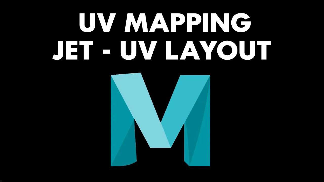 UV Mapping Jet UV Layout - YouTube