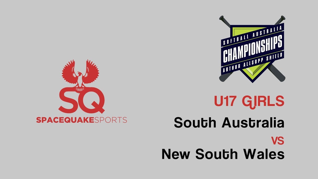 LIVE South Australia vs New South Wales U17 Girls National Softball Championship YouTube