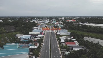 Quốc Lộ 61B đoạn Thị Xã Long Mỹ, Tỉnh Hậu Giang by Flycam