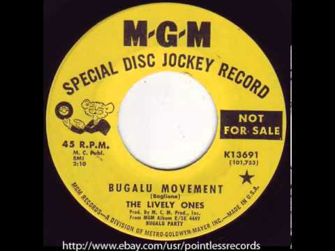 The Lively Ones - Bugalu Movement - Mod Soul Boogaloo on MGM 7" 45