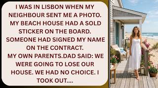 My Parents Forged My Signature and Sold My Beach House While I was Abroad