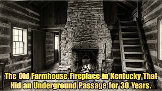 The Old Farmhouse Fireplace in Kentucky That Hid an Underground Passage for 30 Years