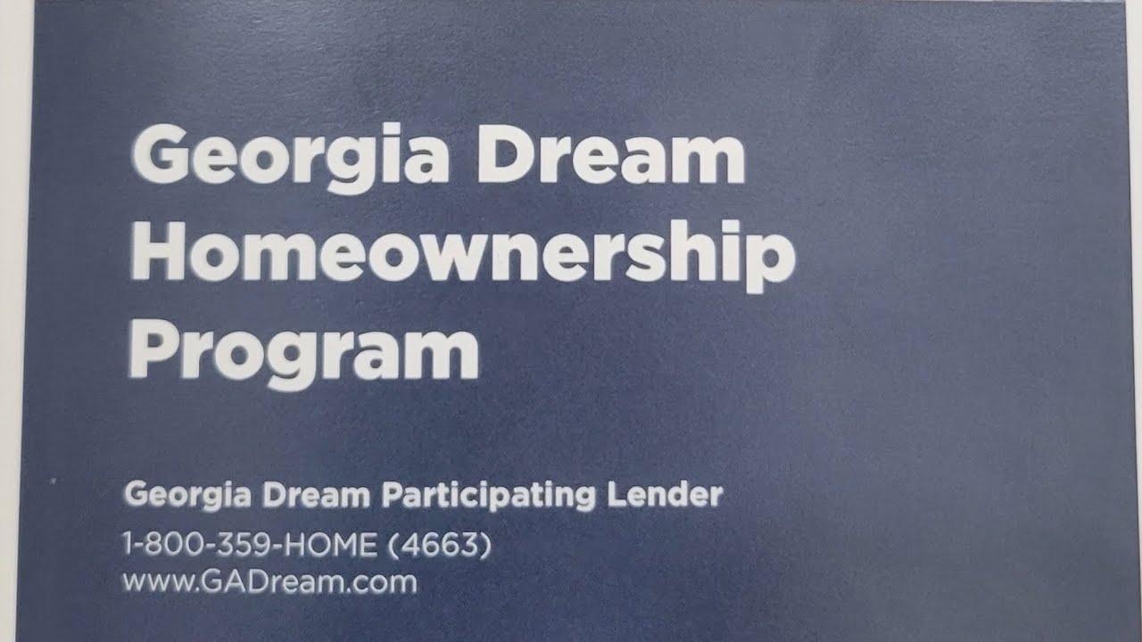 Dream Homeownership Program YouTube