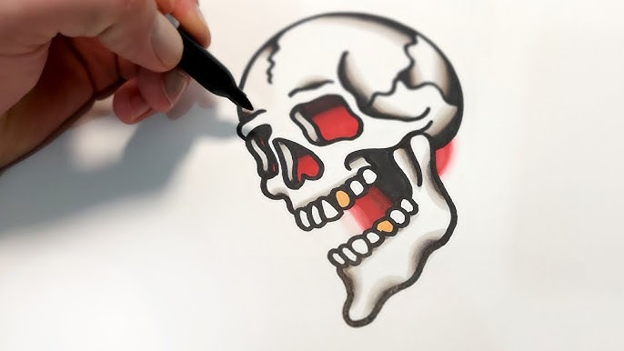 How to Draw a Skull: A Step-by-Step Guide - Udemy Blog