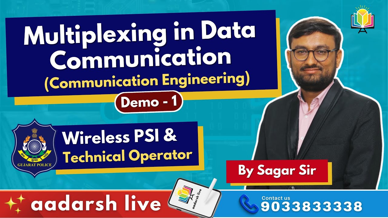 Demo 1 I Multiplexing in Data Communication I Wireless PSI & Technical Operator I By Sagar Sir