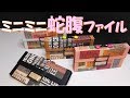 127/ミニミニ蛇腹ファイル/作り方/布シール/ガゼットバッグ/クラフト/素材収納/シール収納/セリア/ダイソー/割ピン