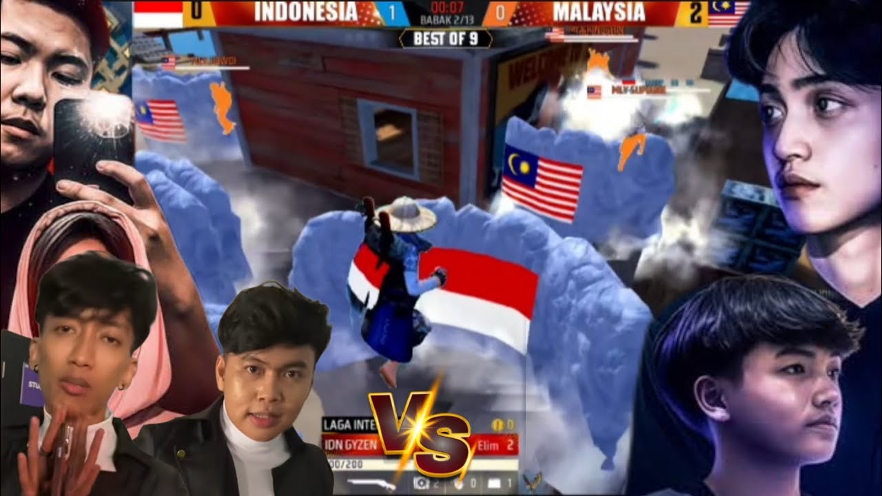 INDONESIA VS MALAYSIA LAGA INTERNASIONAL PEPENGSHOT REMATCH BALAS DENDAM
