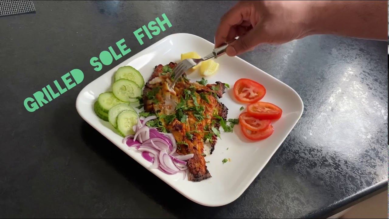 Grilled sole fish YouTube