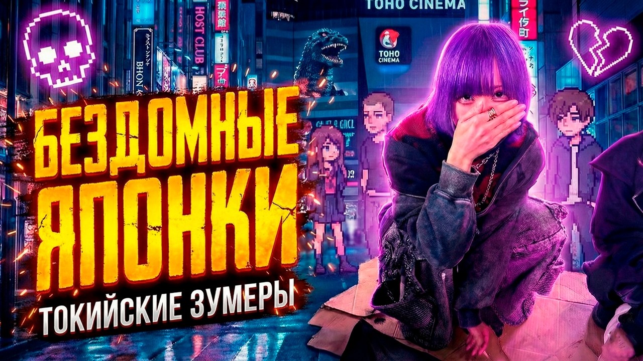 БЕЗДОМНЫЕ ЗУМЕРЫ ЖИВУТ НА АСФАЛЬТЕ В ЯПОНИИ | TOYOKO KIDS