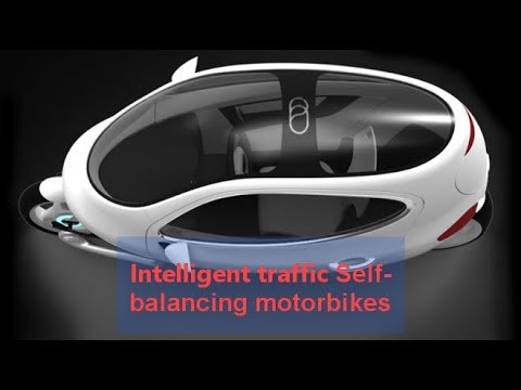 Video Intelligent traffic Self balancing motorbikes - youtube