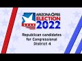 Arizona Horizon election debates 2022: Republican candidates for Congressional District 4