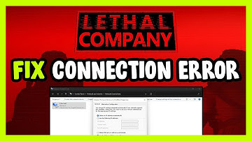 How to FIX Lethal Company Connection / Server Error!