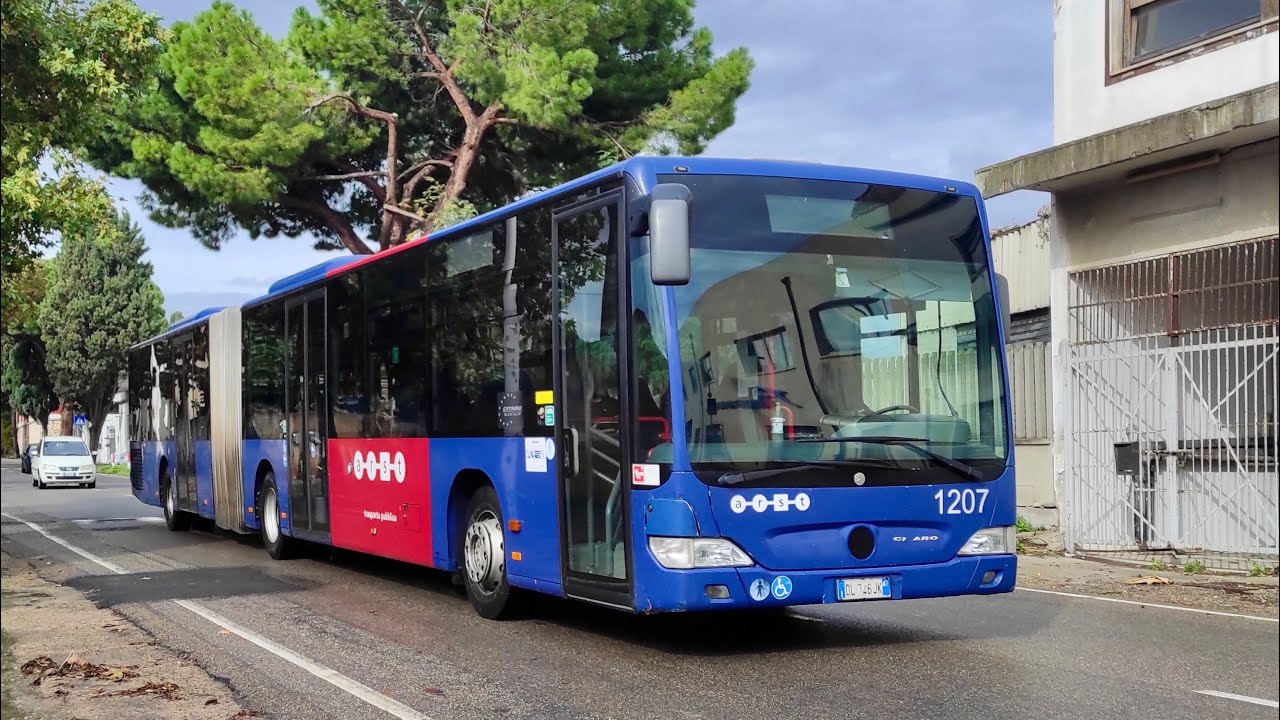 Mercedes-Benz Citaro C1 Facelift O530GNÜ di Arst, matricola 1207, sulla linea 107