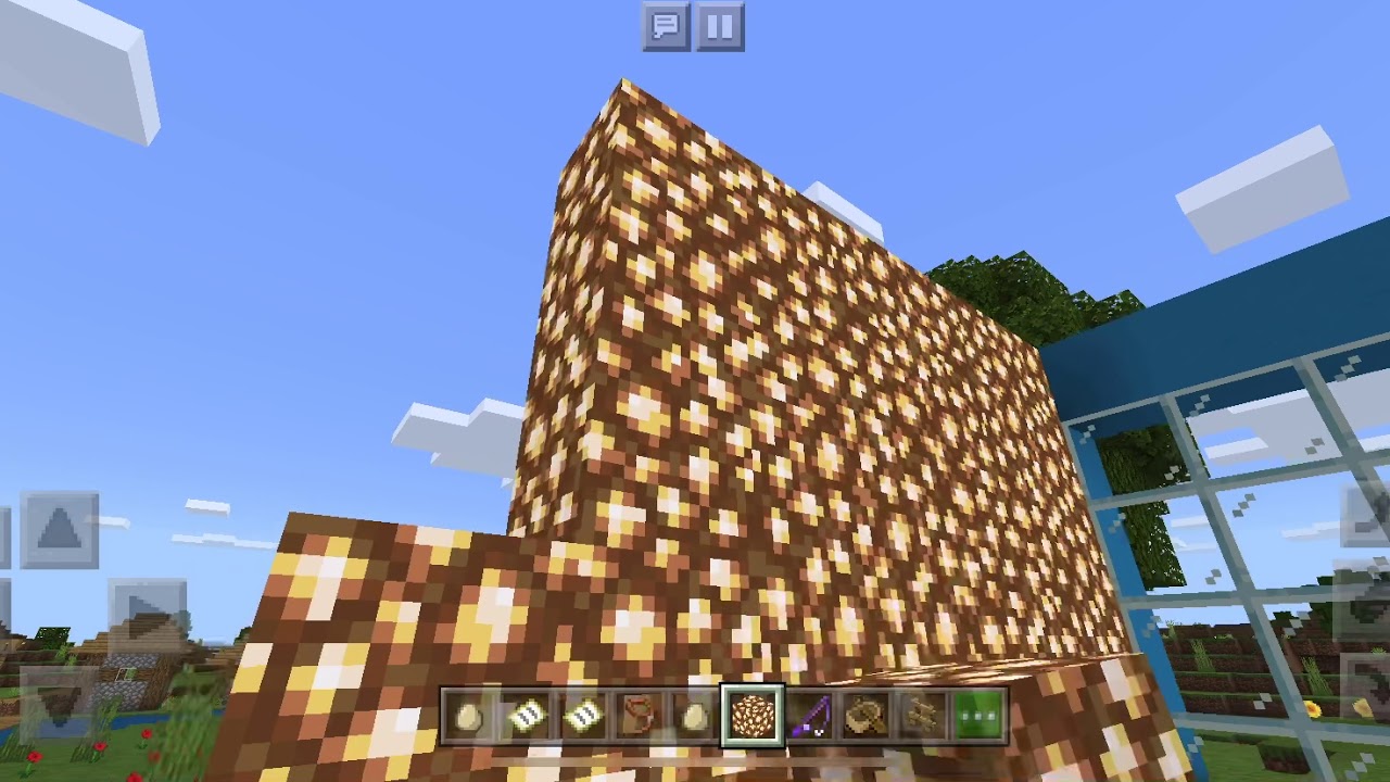 Minecraft play game build house for animals Майнкрафт строим дом для животных