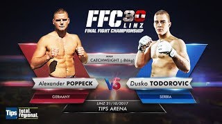 FFC 30: Alexander Poppeck vs. Duško Todorović