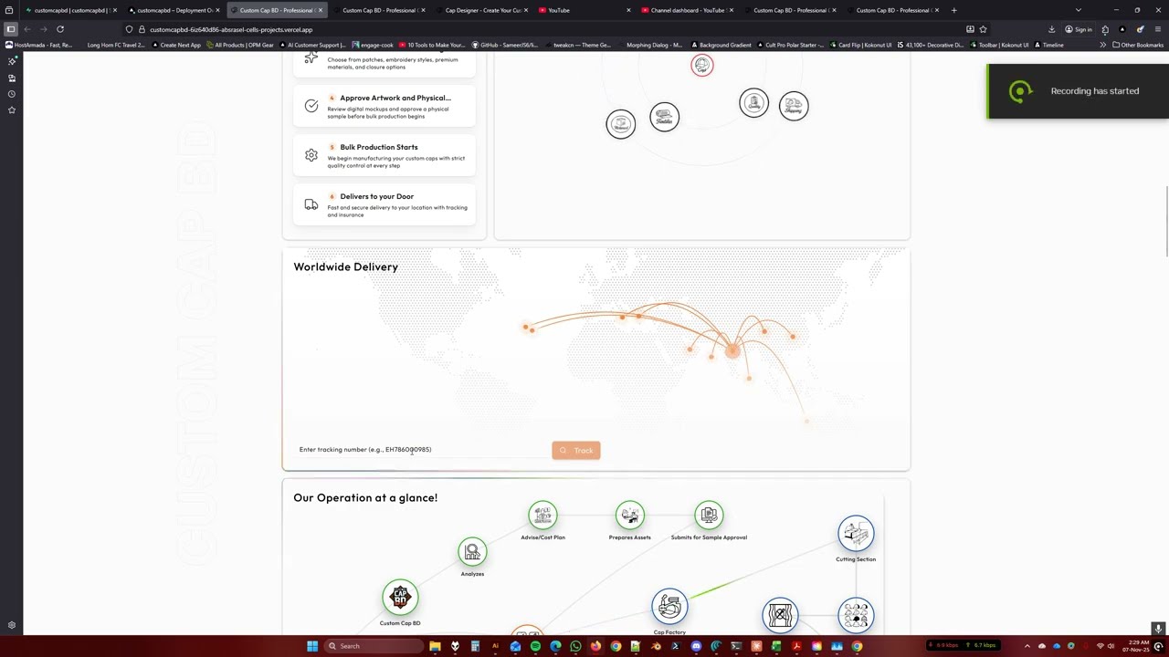 Shipping Tracking System