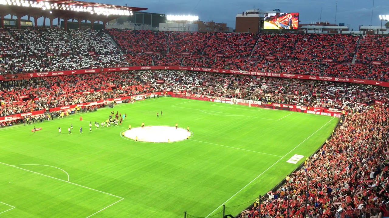 Siviglia Atletico Madrid 02/11/2019 Inizio partita Inno Siviglia YouTube Siviglia Atletico Madrid 02/11/2019 Inizio partita Inno Siviglia YouTube