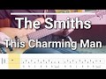 The Smiths - This Charming Man [TABS] bass cover