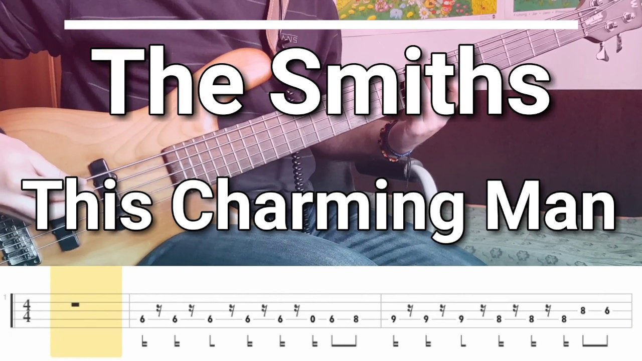 The Smiths This Charming Man Tabs Bass Cover Youtube