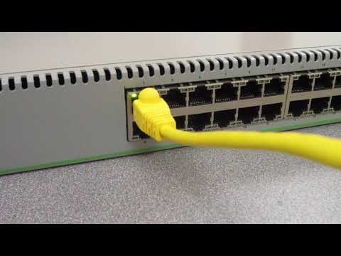 Managing an Allied Telesis Switch