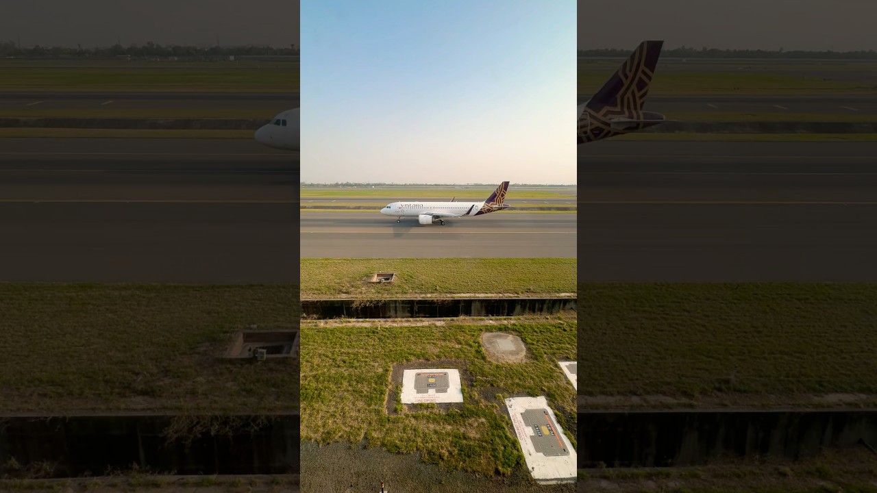 Relaxing aerial Flight view 