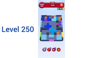 Color Block Jam Level 250 Walkthrough