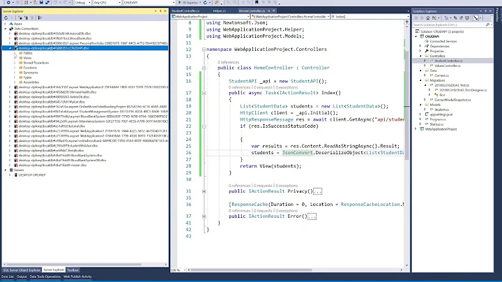 Consuming Web API(s) In ASP.NET Core MVC Application |  CRUD OPERATION USING WEBAPI