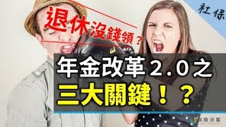 年金改革懶人包｜關鍵120秒2017 社保小學堂第1集｜保險沃客