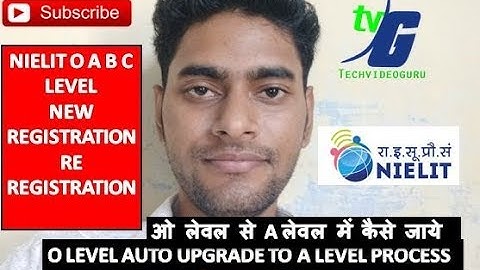 NIELIT O A B C LEVEL NEW REGISTRATION & RE REGISTRATION aND TRANSFER IN A LEVEL DIRECT EXAM APPLY
