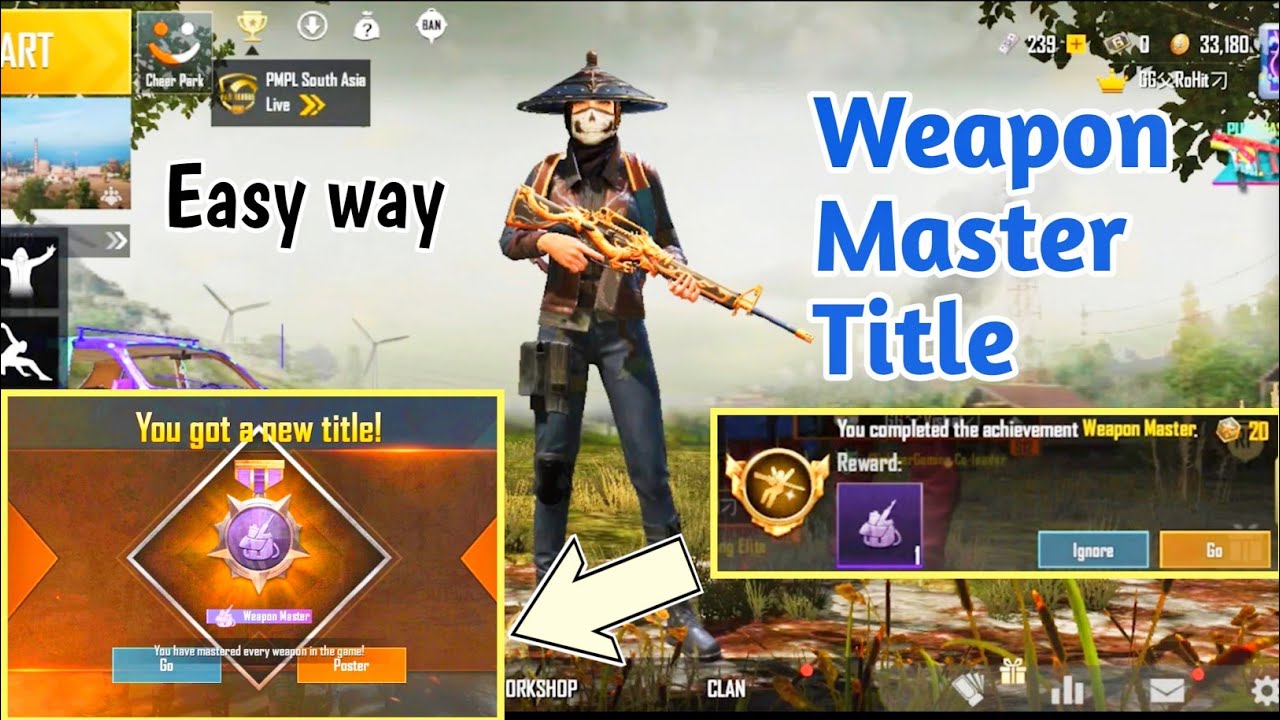 How To Do Weapon Master In Pubg How To Get Weapon Master in PUBG Mobile | Tips And Tricks For Weapon